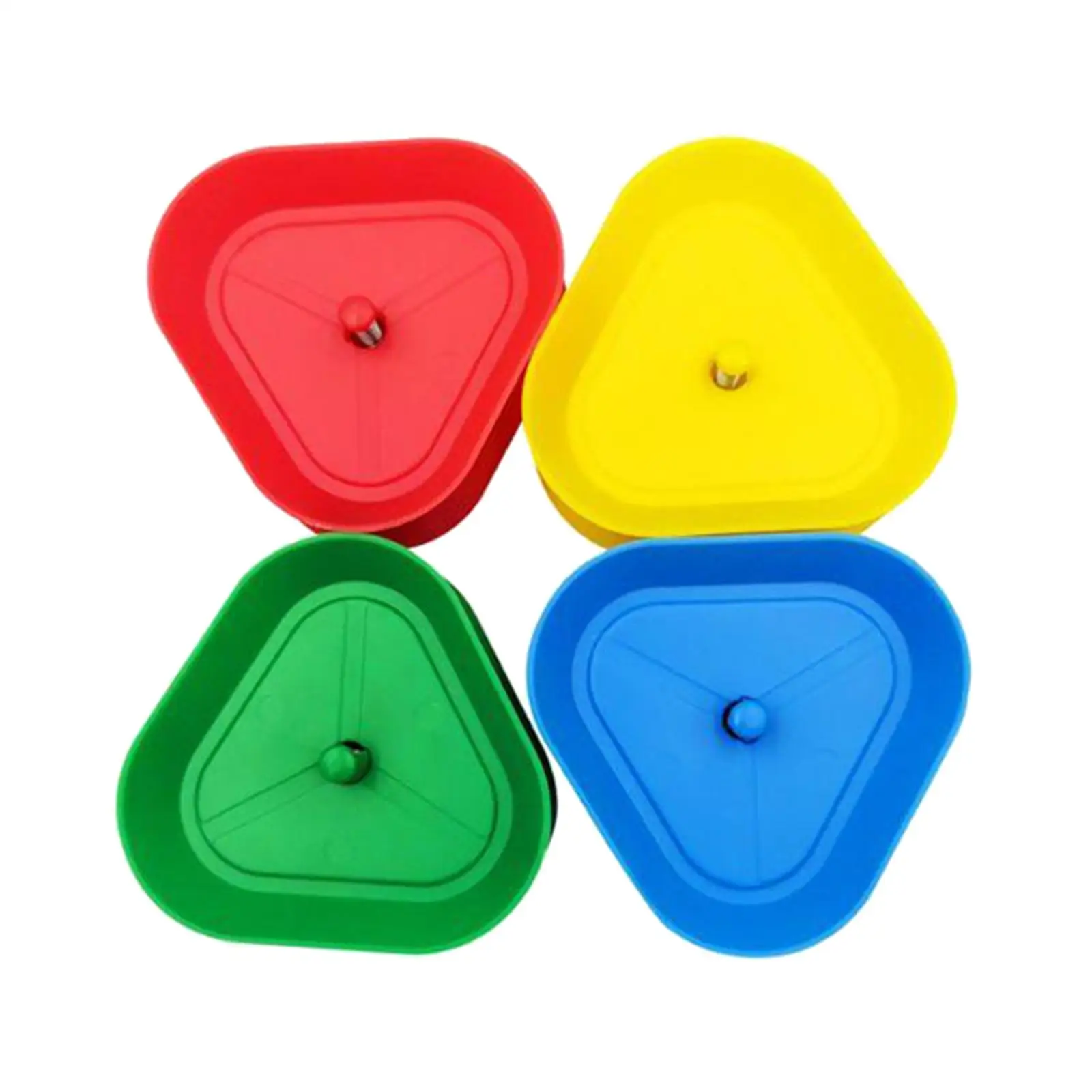Playing Card Holder Stand Organizer Plastic Triangle for Kids Adults Poker Card Games Party Accessories