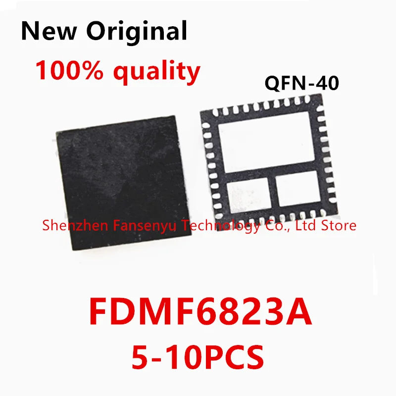 

(5-10piece)100% New FDMF 6823A FDMF6823A QFN-40 Chipset