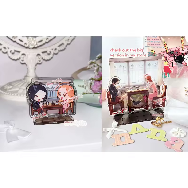 Nana Apartment 707 Chibi Standee Original Acrylic Handmade Cute Cartoon Anime Pendant Toy Gift Creative Small Gift Toy For Kids