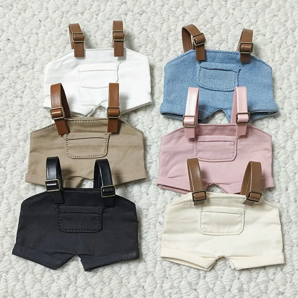 

Mini Doll'S Clothes Outfit Accessories For 15-17cm Labubu Idol V1 V2 Pocket overalls Clothing Gift