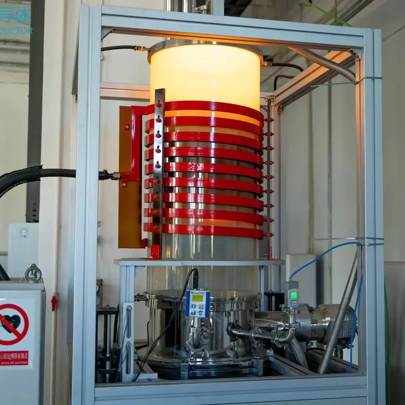 6 بوصة PVT التعريفي والفرن الصناعي لنمو كريستال كربيد السيليكون لإنتاج سبيكة