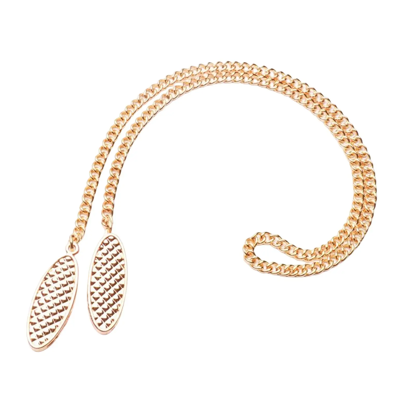 Iron Napkin Clips Chain Towel Apron Chain Bib Clasp Holder Portable Elegant for Kids Adults Dinner Accessory Party Home