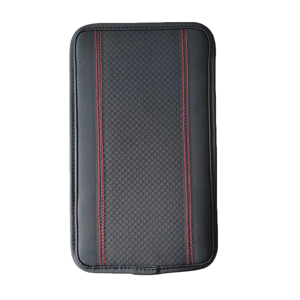 

Universal PU leather Car Armrest Cushion Cover Center Console Box Pad Protector Trims Accessories