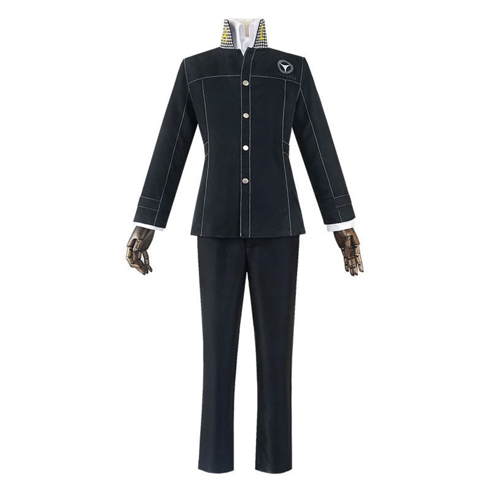 Yasogami Yu Narukami Cosplay Costume pour hommes adultes, uniforme scolaire pour garçons, tenues de fête d'Halloween, anime, trempé