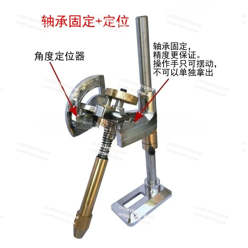 High Precision Single Fork Jewelry Polishing Manipulator, Mechanical Grinding Robot for Faceting Knife Positioning Flat Grinding