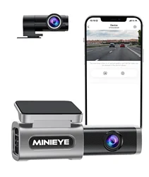 MINIEYE C2 4K Dash Cameras 170° Wide Angle Front Rear Camer with ADAS WDR Night Vision Parking Monitor Time-Lapse