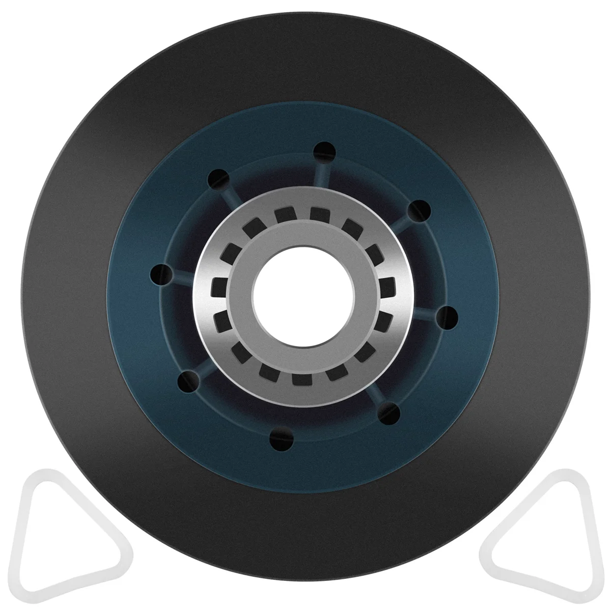 A65T 1-delig Geschikt voor W 10314173   Drogertrommelwiel Geschikt voor W 10314173 8536973 8536974   AP 6019303   PS 11752609