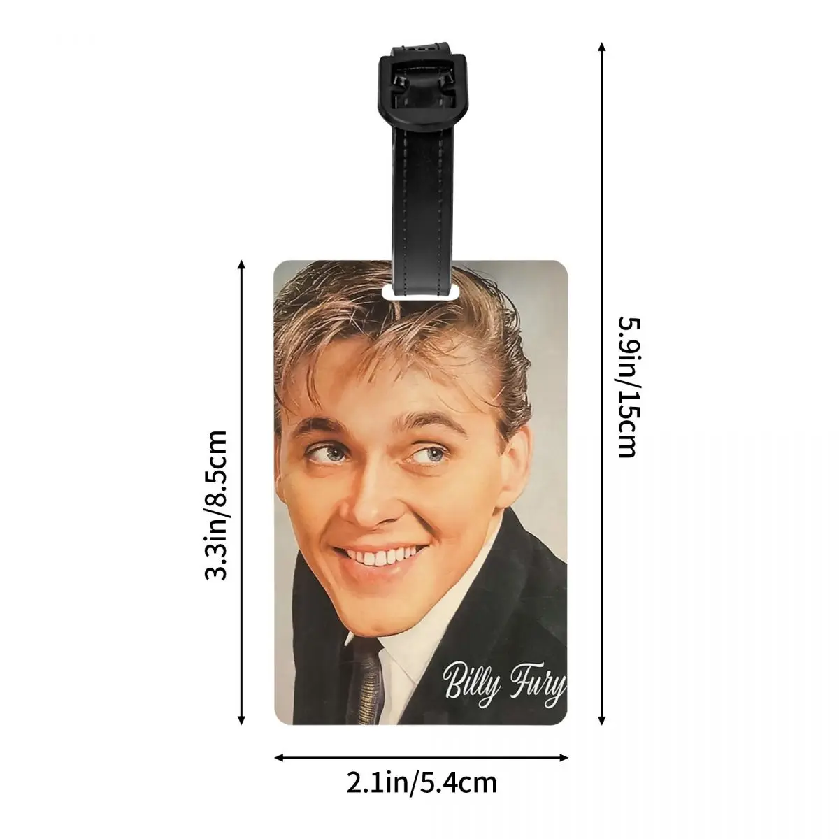 بيلي فيوري علامات الأمتعة حقيبة الملحقات السفر المحمولة الأمتعة الصعود علامة التسمية حامل معرف اسم العنوان #4