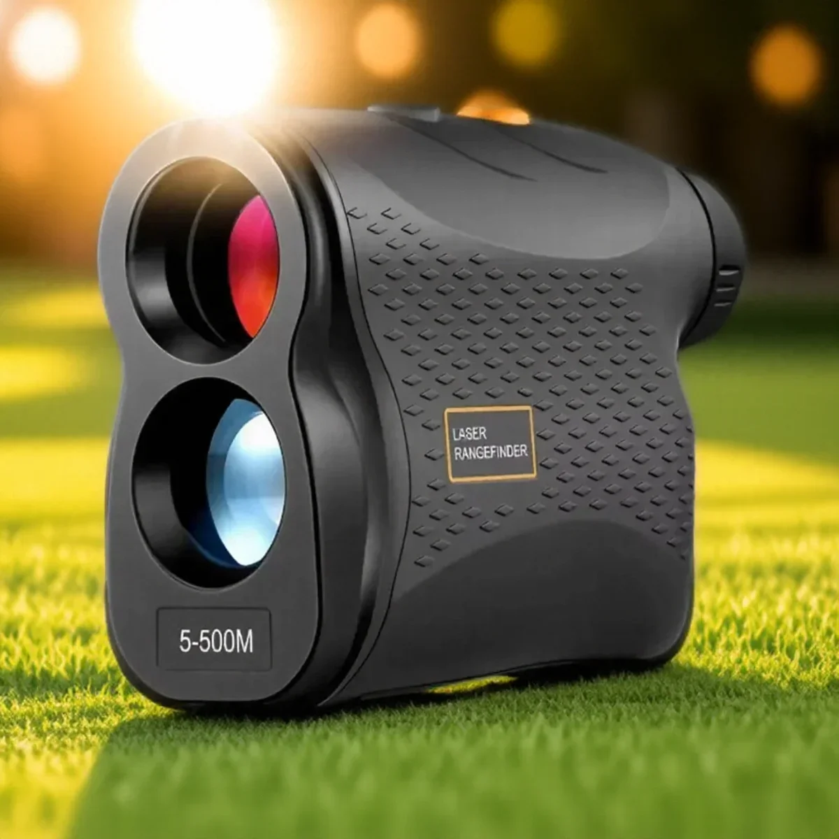 Telescopic Golf Rangefinder 5-500M 6x Lens Laser Measurement 4 Modes Accurate Distance Finder for Outdoor Sports