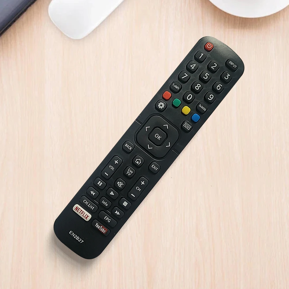 Universal EN2B27 TV Smart Remote Control Replacement for Hisense 32K3110W 40K3110PW 50K3110PW 40K321UW 50K321UW 55K321UW