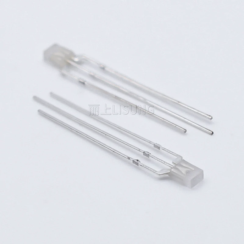 1000pcs/Bag 234 Led 2*3*4mm Diffuse Milky Lens Bi-color Universal Anode Cathode Blue Red Green Two-color Diode Indicat Light