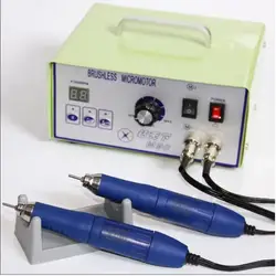 Gold Silver Jewelry Polishing Machine Grinder Double Handpiece Brushless Micromotor