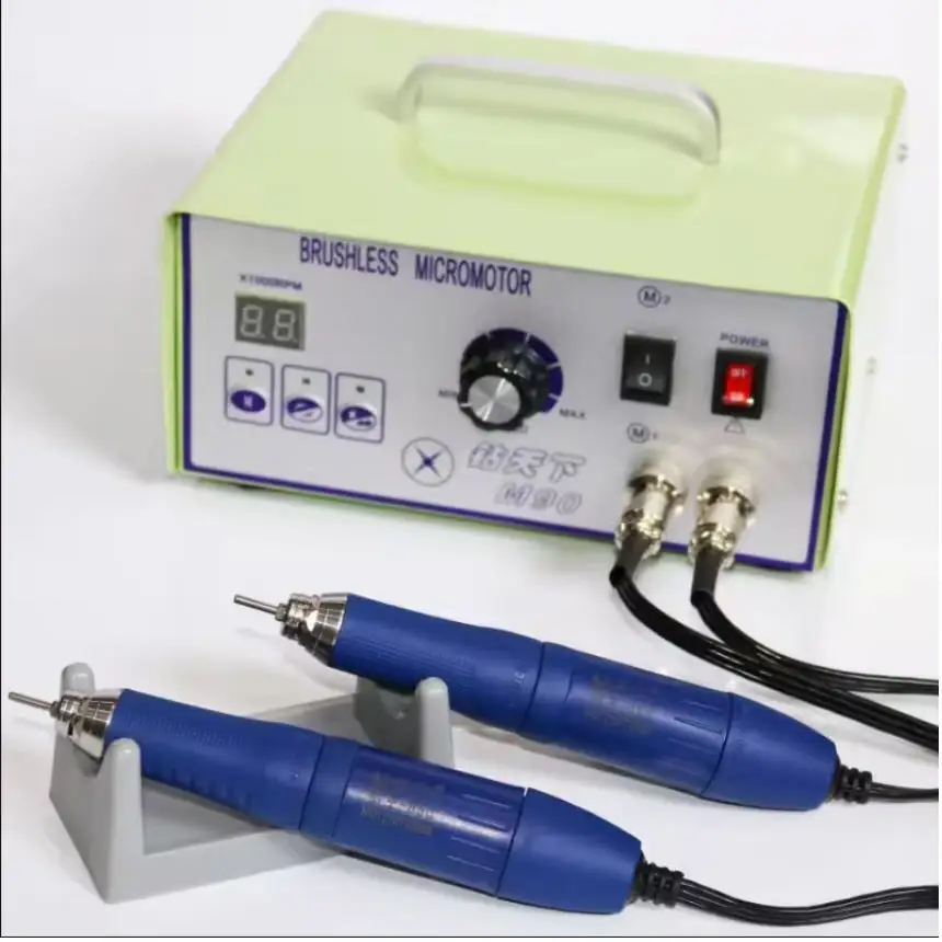 Strong Dental Lab Micromotor polisher Handpiec Metal Motor Power Torque Instrument