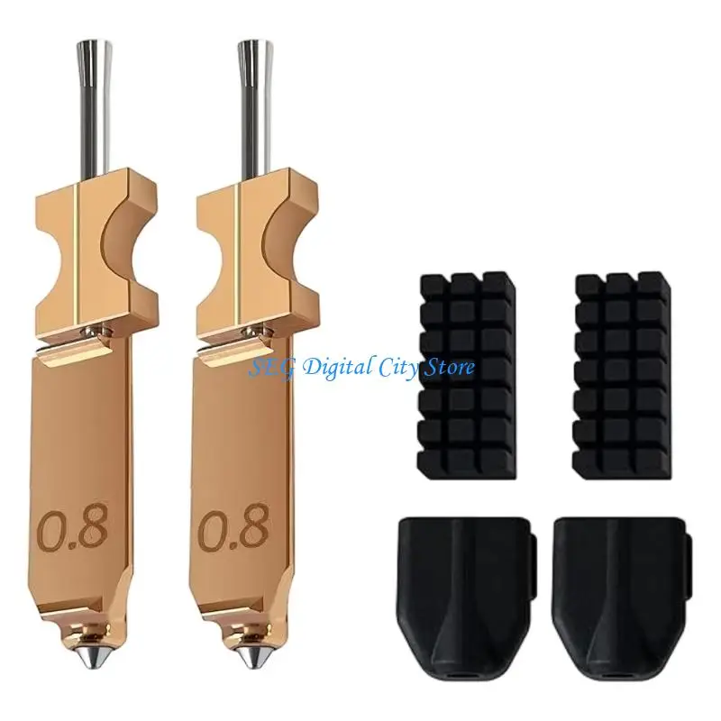 U75B Upgrade Printer Nozzle Assembly Replacement Part, Metal Component for AD5X Printer Maintenance and Nozzle Service