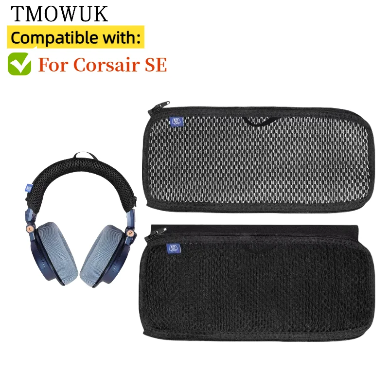 

For Corsair SE Size 240*100mm Breathable Mesh Fabric Protective Headband Cover