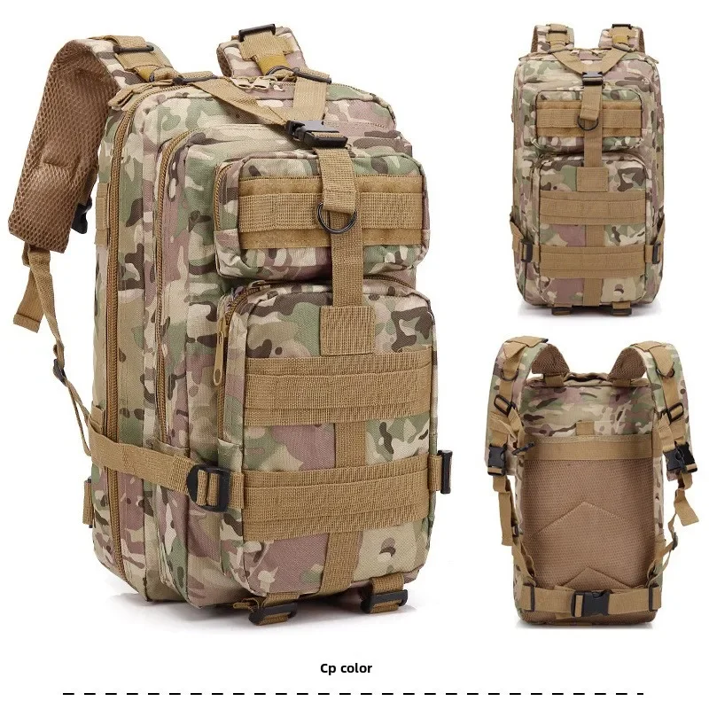 Off-road Große Kapazität Wanderrucksack Multifunktions Armee Camouflage Schulter Sport Outdoor Bergsteigen Taktische Rucksack