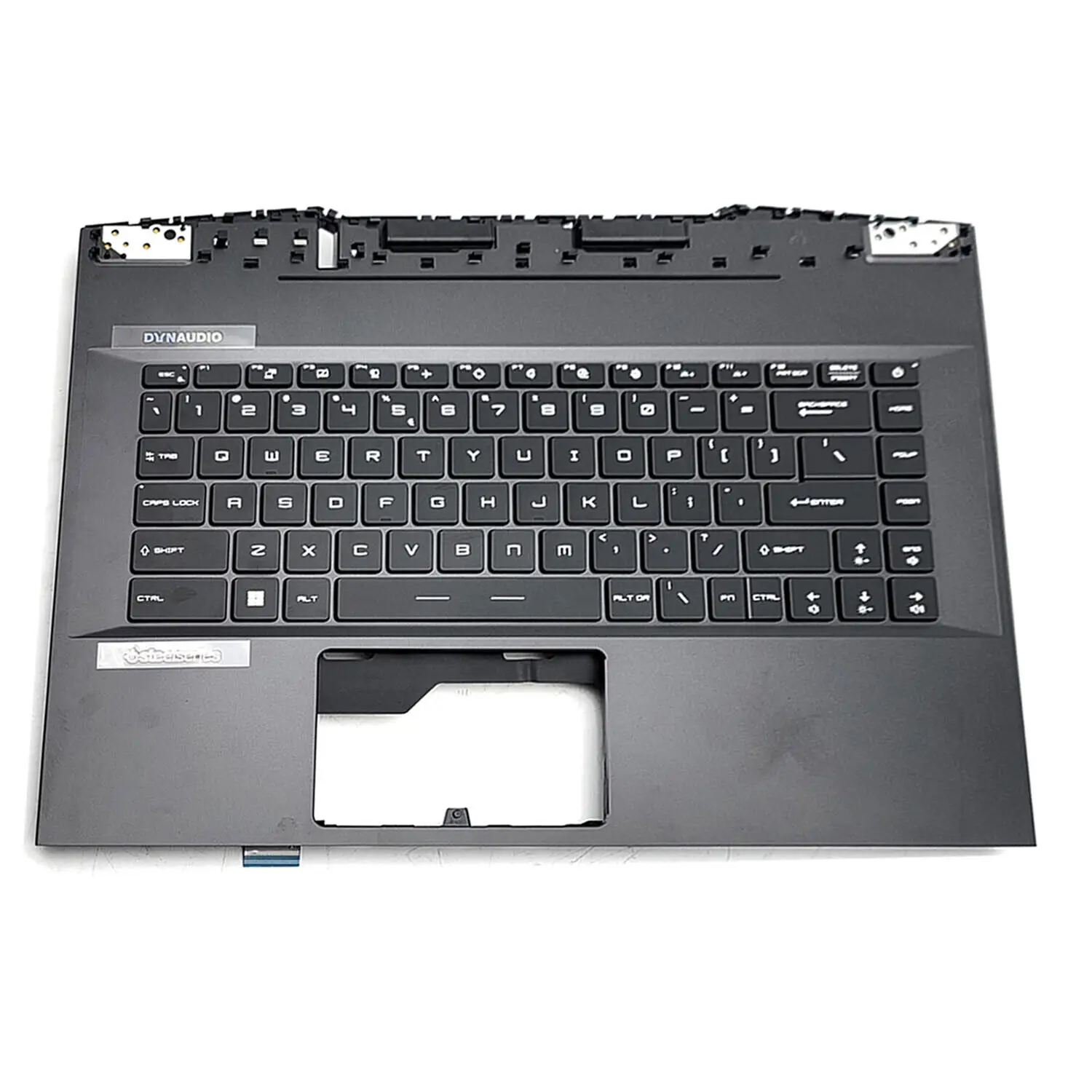 

New Gray For MSI GE66 MS-1541 1543 Palmrest w/ Full Colorful Backlit Keyboard US