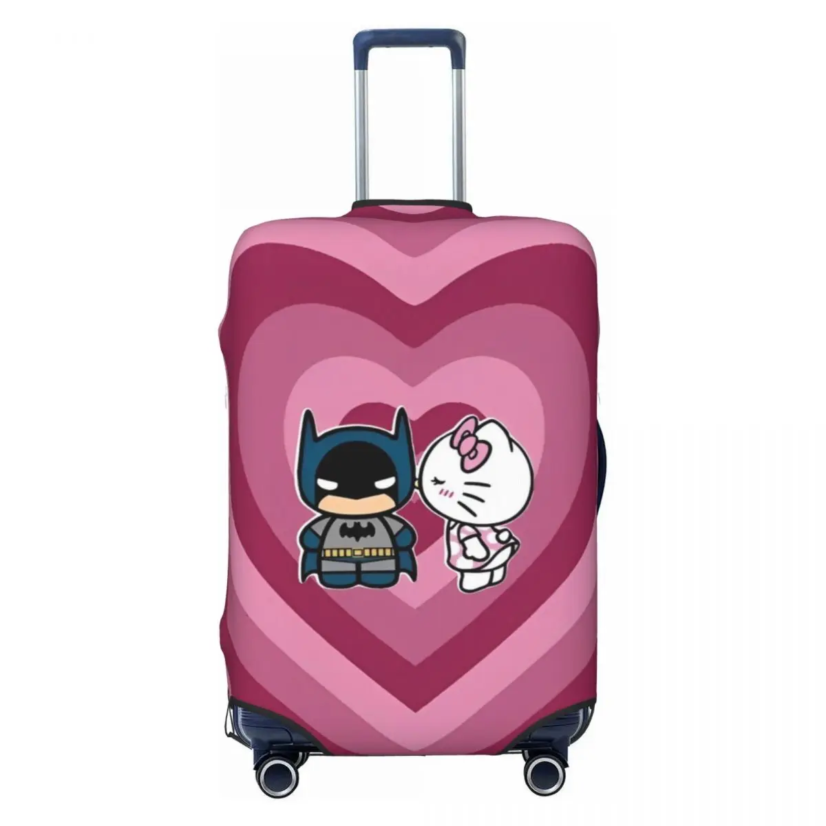 Hello Kitty Heart Suitcase Cover Cruise Trip Protection Holiday Useful Luggage Supplies