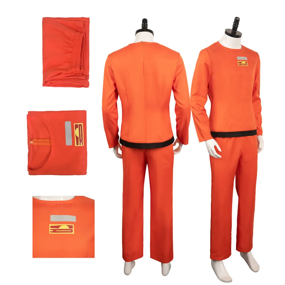 Disfraz de juego Lethal Cos Company para hombre adulto, traje de fantasía con pantalones, ideal para Halloween y Carnaval