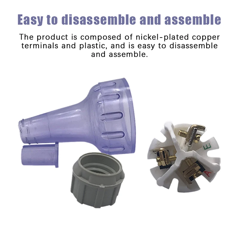 1/2 قطعة مقبس التوصيل القابل لإعادة الأسلاك مقبس أنثى أسترالي 3 الشق مقبس كهربائي مؤرض إعادة سلك المقبس لتقوم بها بنفسك تجميعها
