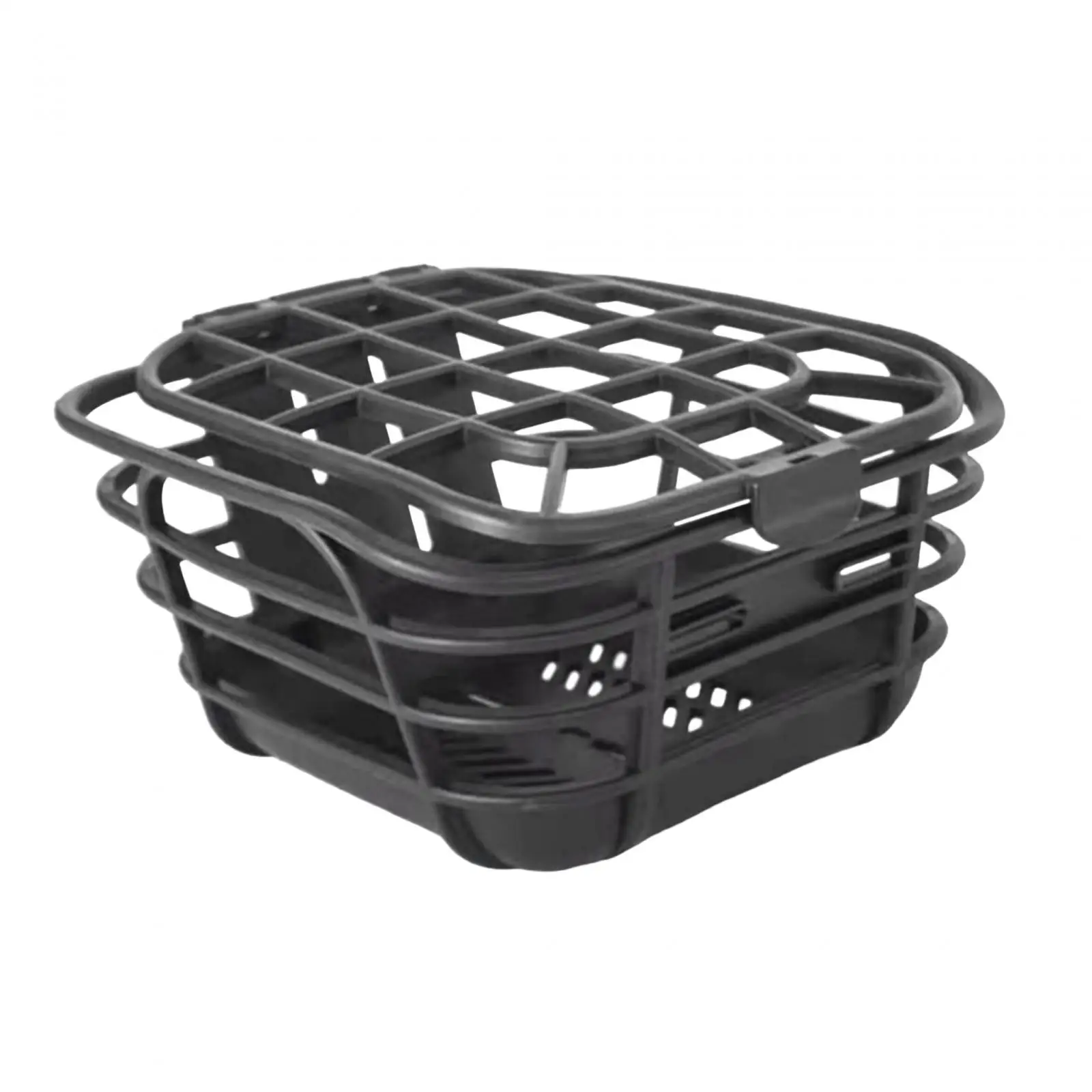 

Bike Basket Sundries Container Durable Removable Cycling Basket with Cover
