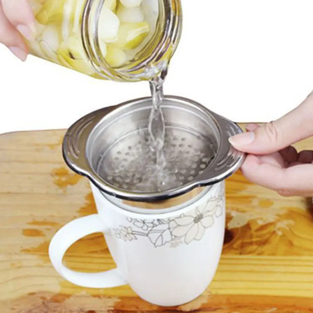 

Fine Mesh Food Strainer Can Filter Tool Drain Fits Colander Drainer Canning Stainless Steel