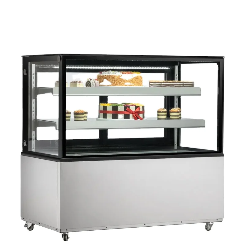 Cake Showcase Deli Display Refrigerator Cold Food Bars Counter Cake Chiler Table Top Cake Chiller Display