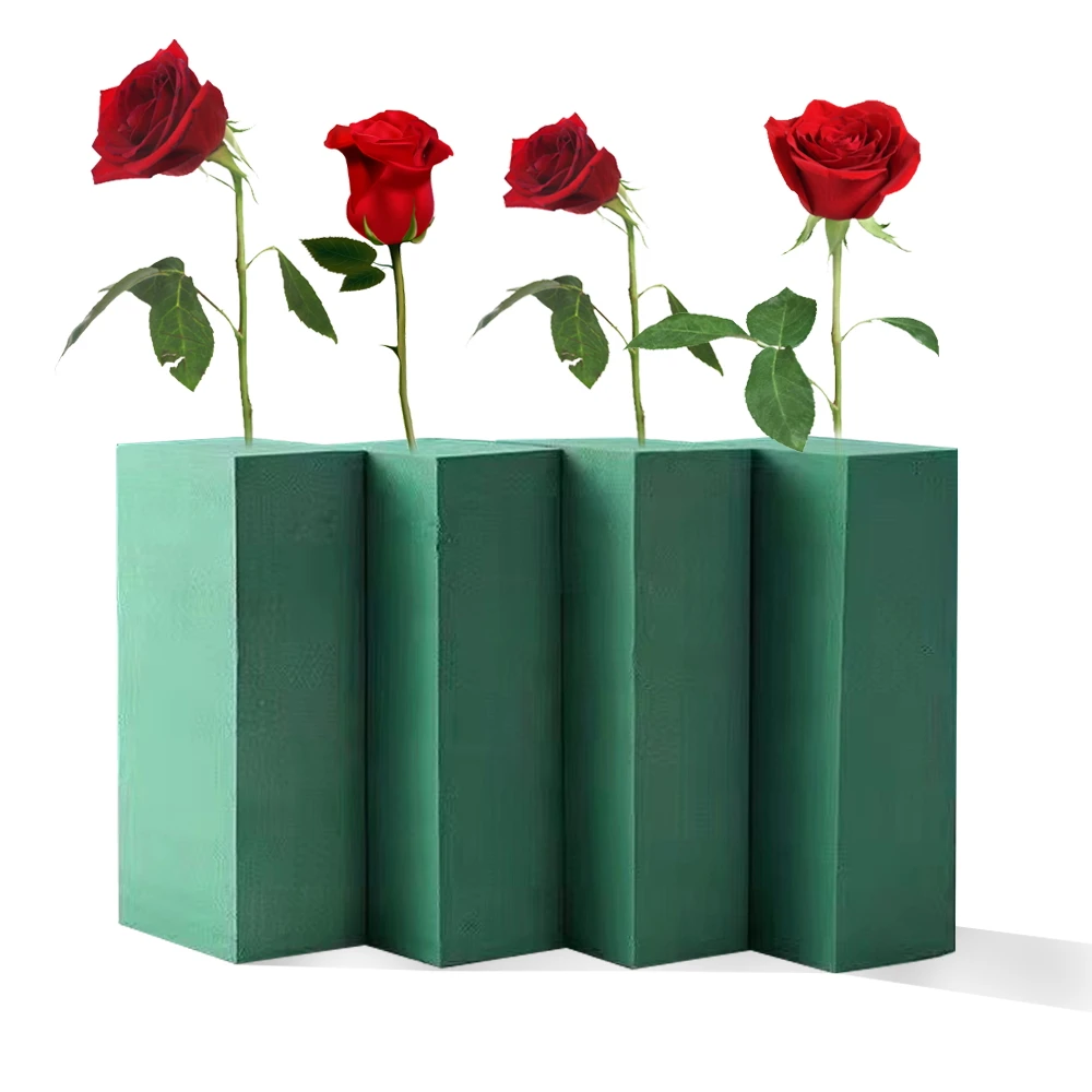 

Floral Foam Brick for Florist Arrangement, Dry and Wet Sponge, Styrofoam Blocks Crafts, Wedding Designer Arranging Bouquets, Hol