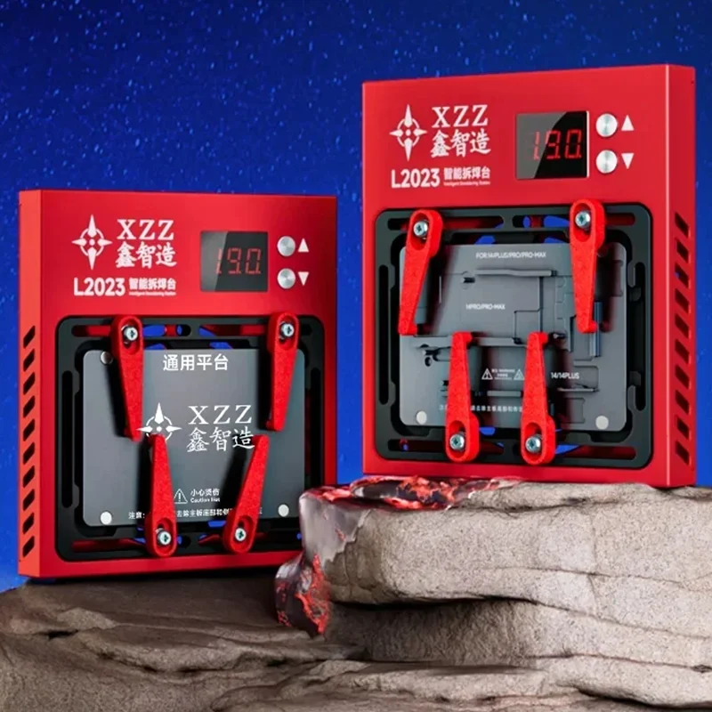 XZZ Xinzhizao-Placa-mãe de aquecimento de camada média, reparo desoldering, placa-mãe para iPhone X, 11, 12, 13, 14, 15 Pro Max, L2023