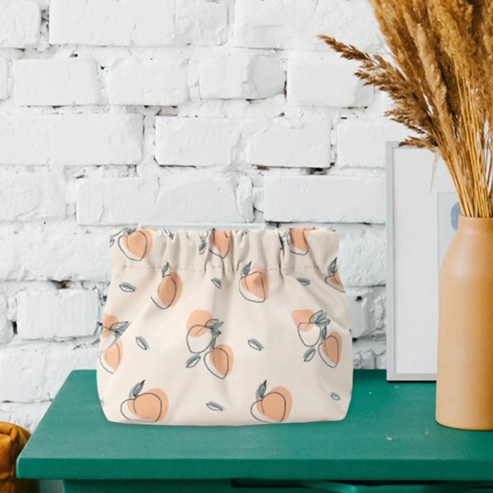 حقيبة مستحضرات التجميل الصغيرة ذات المحفظة العلوية للجيب، منظم حقيبة مكياج مقاومة للماء لحفلات المواعدة أثناء السفر