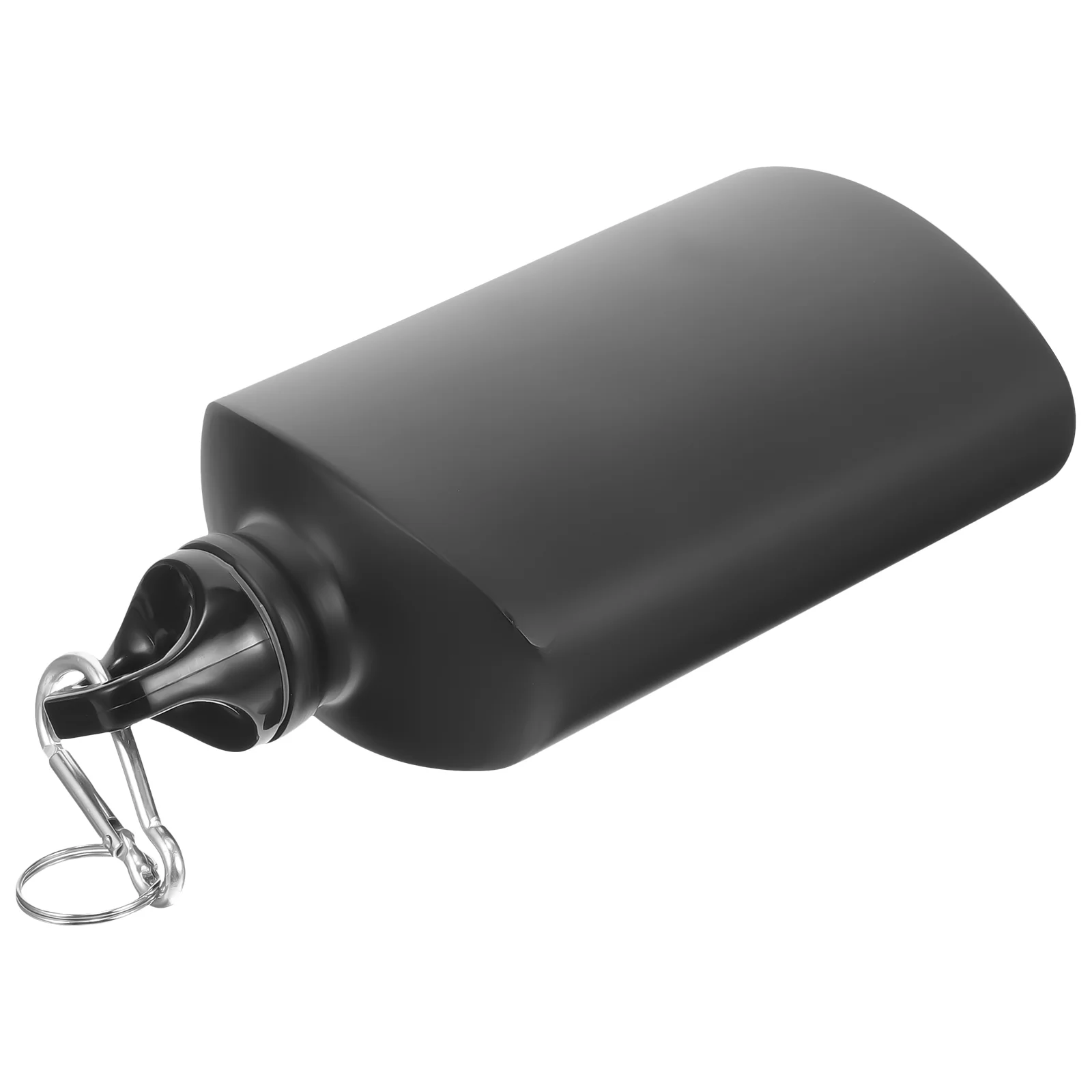 Botella de agua de cantimplora portátil de 500ml, hervidor de viaje plano de aluminio para exteriores, senderismo, Camping, resistente al desgaste, a prueba de fugas