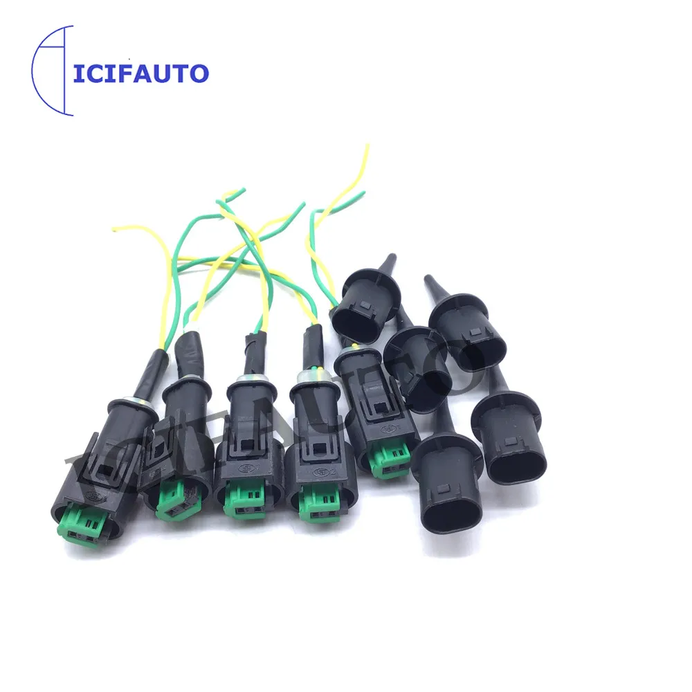 5/10 Outside Ambient Air Temp Temperature Sensor+Connector for Mercedes-Benz A B C E G S SL SLK SLS 0005428418 / 0075421318