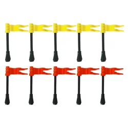 Colored Wave Flags for City Square Ninja Police Castle Knight Holiday Sport Mall Building Block Figure
