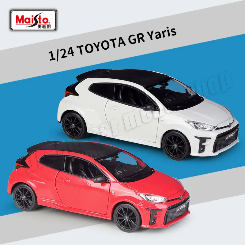 

Maisto 1:24 Toyota Yaris GR Yaris Toyota Celica GTS Model Car Collection Die-Cast Miniature Cars Models Toy Car Gifts Wholesale