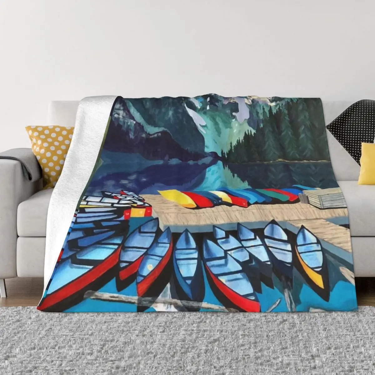 Lake Moraine Throw Blanket Luxury Beach Designers Blankets