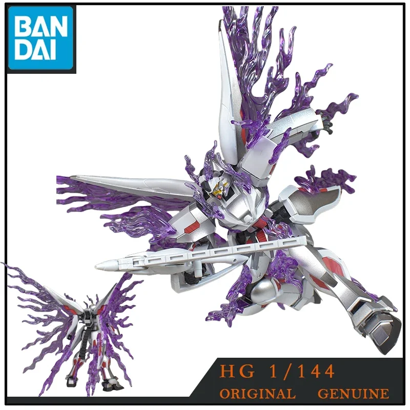 Bandai-Original Genuine Gundam Action Figures para Crianças, HG XM-XX, GHOST Gundam Anime Brinquedos, Ornamentos de Modelo Colecionáveis, Presente Menino e Menina