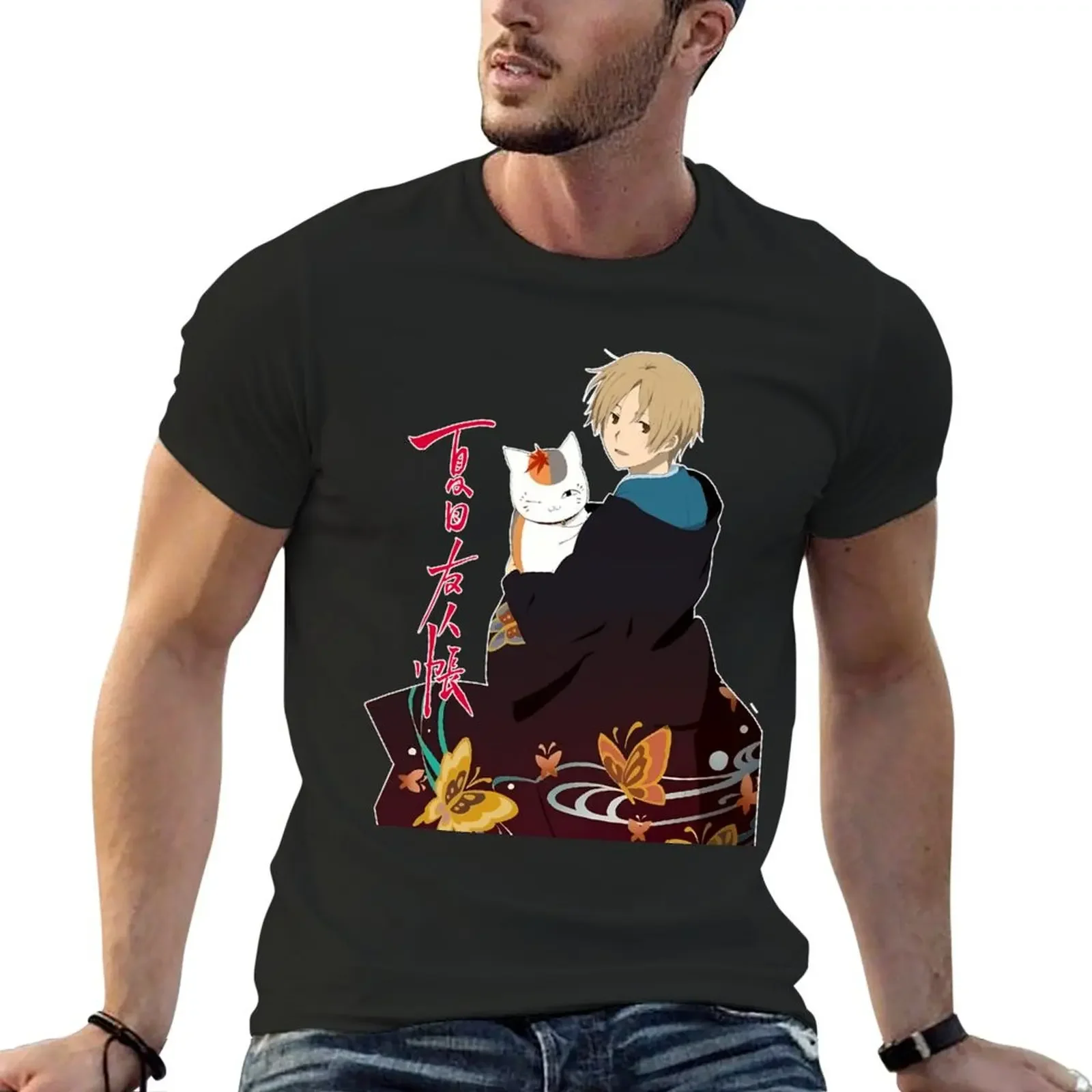 

Natsume Yuujinchou T-Shirt oversized t shirt sublime black t-shirts for men