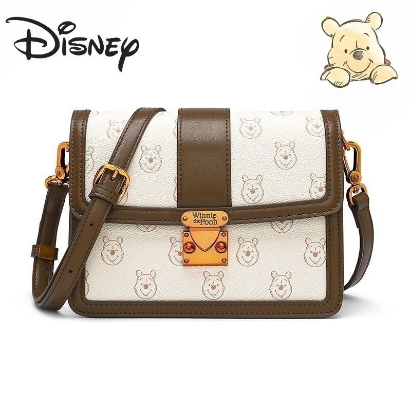 

Disney Pooh Bear Cartoon Cute Girls Crossbody Bag Vintage One Shoulder Messenger Bag Valentine's Day Halloween Christmas Gift