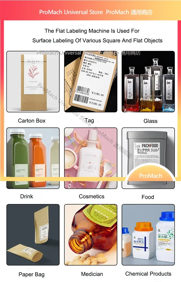 Label Applicator for square Bottle Flat Surface Sticker Labeling Machine Head Semi Automatic Labeling Machine for square Bottles