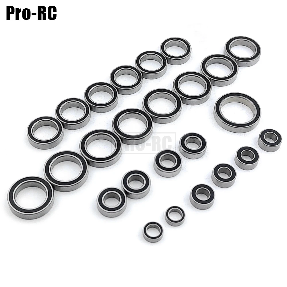 For Arrma 1/8 Infraction 4X4 3S BLX All-Road RTR Sealed Bearing Kit 25Pcs