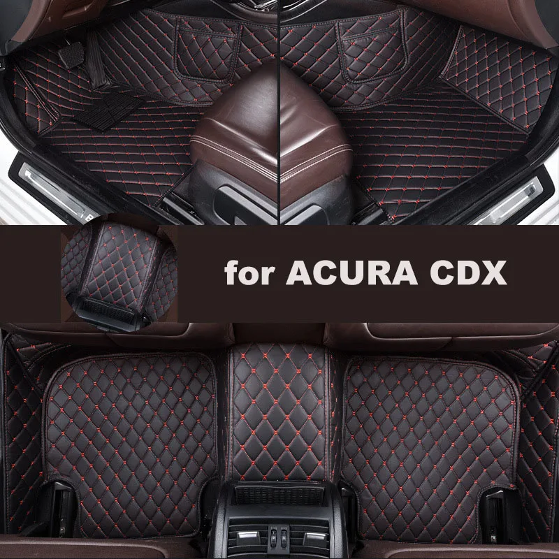 Autohome Car Floor Mats For ACURA CDX 2016-2018Year Upgraded Version Foot Coche Accessories Carpetscustomized