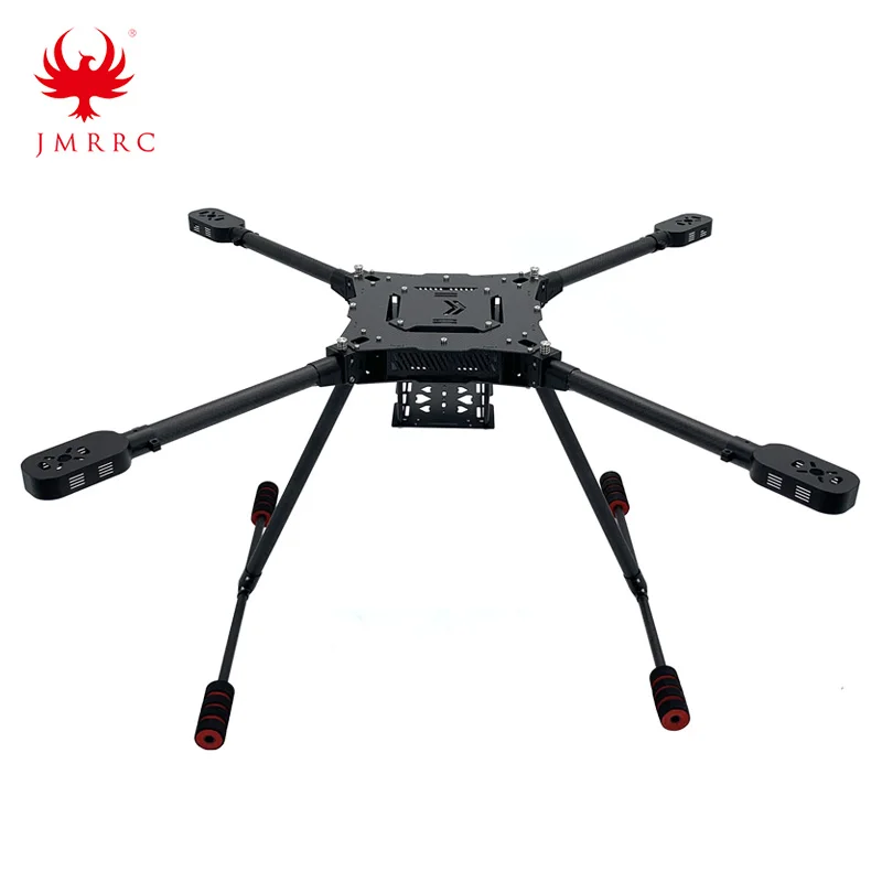 650mm Carbon Fiber Kit 750mm Quadcopter Frame FPV Quad With Carbon Fiber Landing Skid 600mm Frame Body JMRRC