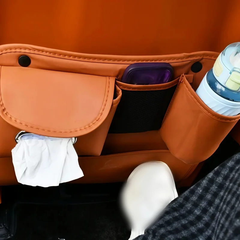 Fit for Chery Jetour Zongheng G700 Car Back of The Seat Multifunctional Storage Anti-kick Mat Automobile Interior Accessories