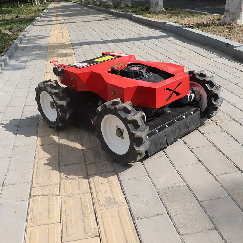 

Automatic Smart Lawn Mower Cordless and Self-Propelled with 4-Stroke Feature Remote Control for Convenient Work