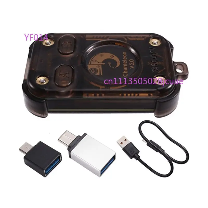 

Эмулятор N82R Restart Chameleon V2.0 125 кГц 13,56 МГц, считыватель смарт-чипов RFID, дубликатор NFC, декодер карт Chameleon Ultra V2.0