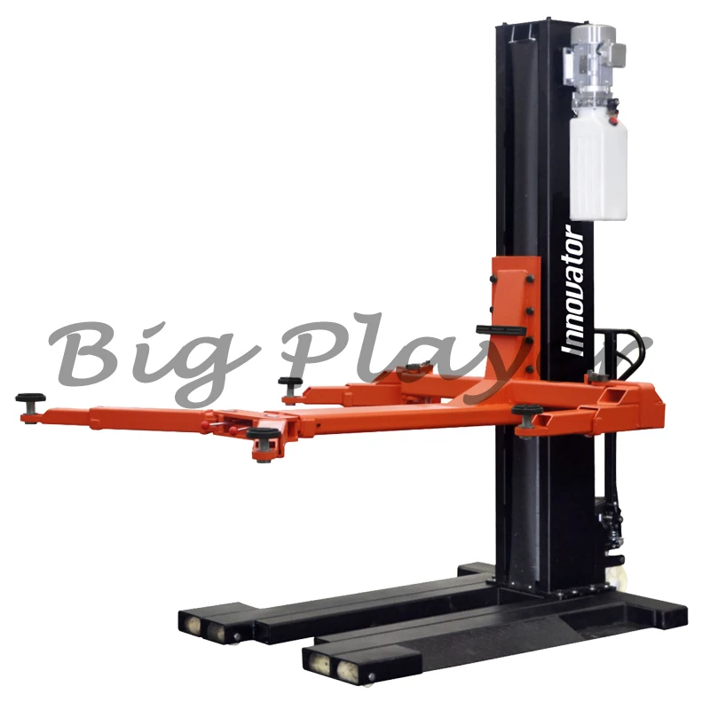 

Hydraulic Single Post Car Lift Portable One Post Car Lift for Home Garages