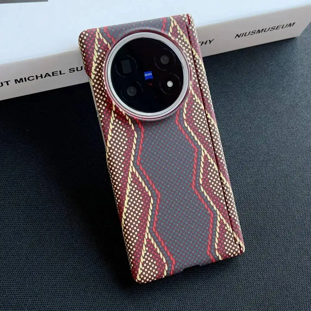 

Для Huawei Honor Magic V5 Чехол Жесткий ПК из углеродного волокна Тонкая защитная задняя крышка для Honor Magic V3 V 5 Чехол для телефона