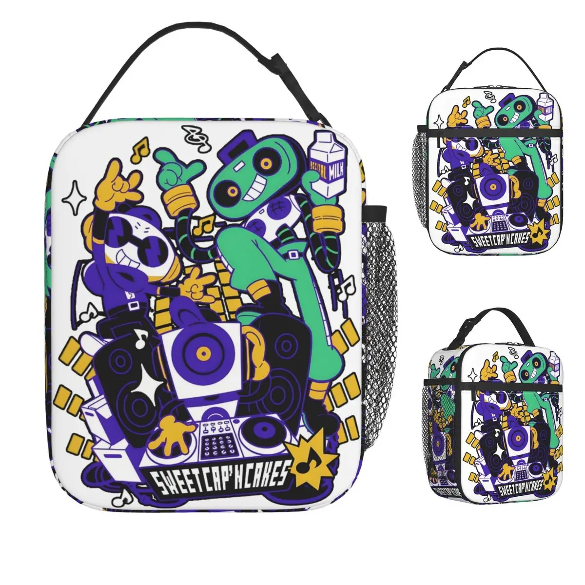 

Deltarune (5) Lunch Bag Travel Lunch Box For Child Funny Custom Thermal Tote Handbags Waterproof Cooler Bag