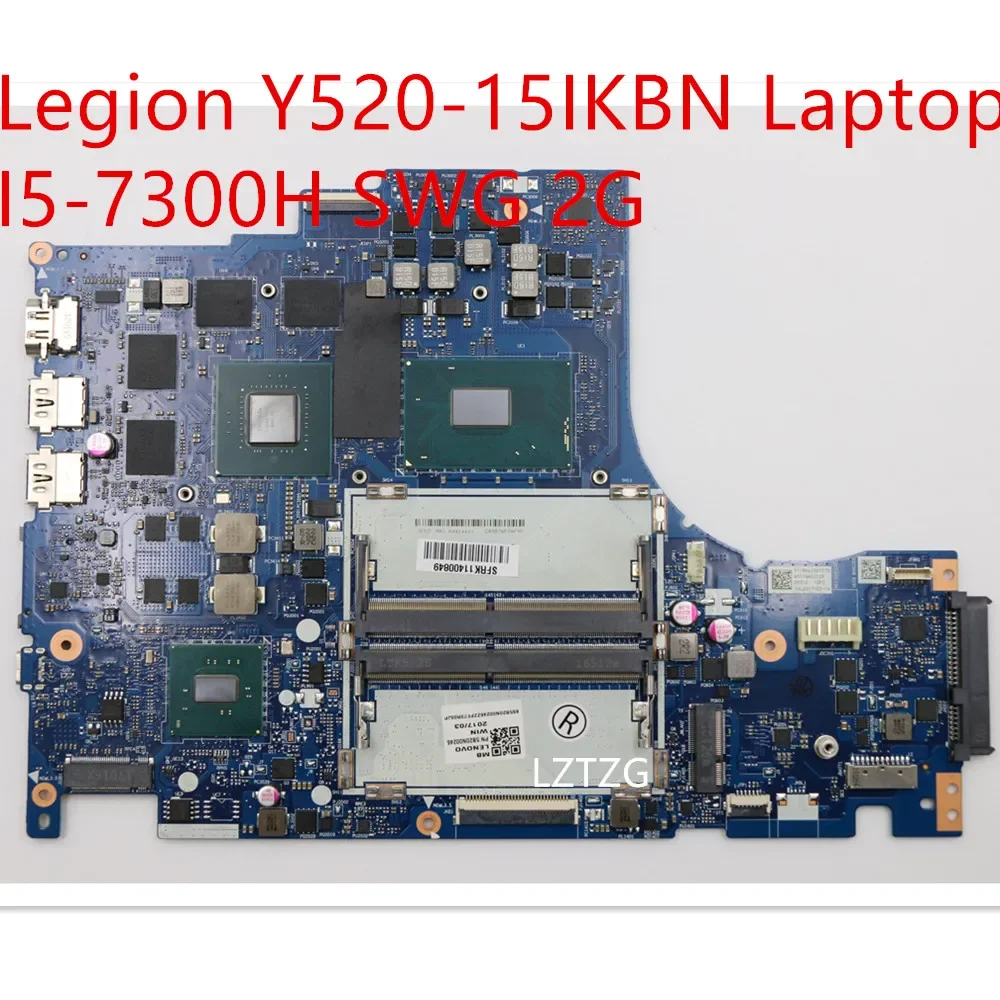 Motherboard For Lenovo Legion Y520-15IKBN Laptop Mainboard I5-7300H GTX1050 2G 5B20N00246