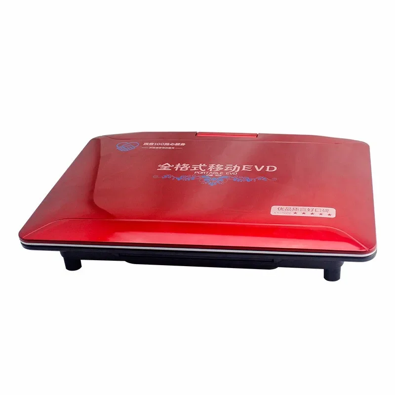 جديد المحمول DVD 22 بوصة المحمولة مشغل Evd المنزل HD Vcd بطاقة U القرص التلفزيون اتصال MP3 المتكلم آلة الفيديو المنزل مشغل أقراص USB